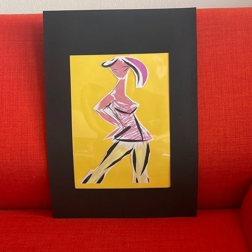 By Sinta Margot Hand crafted handmade NWT with my own personal digital cutout